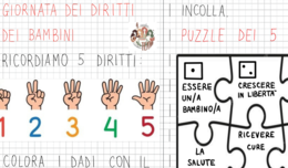 Puzzle dei diritti dell'infanzia
