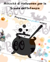 Attività di Halloween per la scuola dell’infanzia – 8 schede gioco stampabili