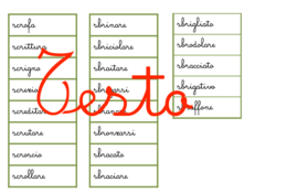 Le scatole dei trigrammi-sbr,sfr,sgr,scr,str,sdr- classe prima e seconda