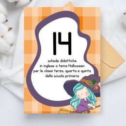 Schede didattiche di Halloween in inglese