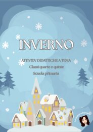 Attività didattiche a tema inverno per la classe quarta e quinta primaria