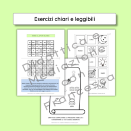 Missione lettura vol.1: Kit potenziamento sillabico e fonologico ispirato al Metodo Feuerstein per bambini con BES e DSA