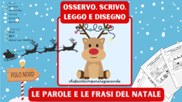 NATALE – SCRIVO E LEGGO PAROLE E FRASI