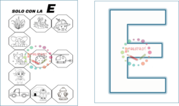 Lettoscrittura - Parole con E