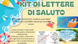 Kit di lettere inedite di saluto