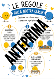 ACCOGLIENZA CON PICCOLO BLU E PICCOLO GIALLO - classe prima