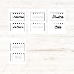 Kit per la creazione delle copertine dei tuoi quaderni