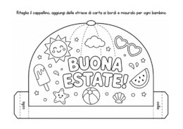 Lavoretto per la fine dell'anno scolastico