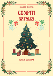 Compiti natalizi di ITALIANO classe quinta