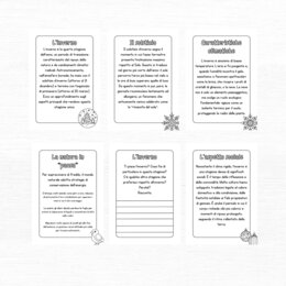 L'inverno schede didattiche informative