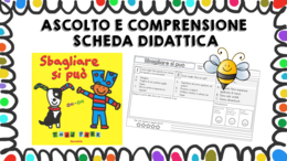 Sbagliare si può - scheda didattica comprensione