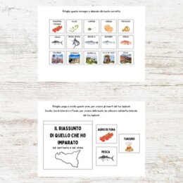 Lapbook Sicilia da stampare