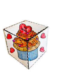 ❤️ Gioco di carta: Flexagon di San Valentino