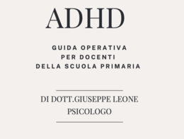 ADHD - Guida operativa per docenti della scuola primaria