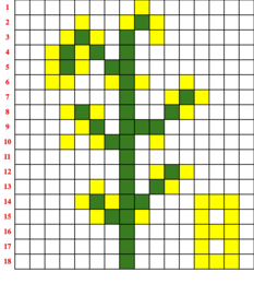 Pixel Art - Festa della donna