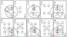 Carte da gioco (da zero a dieci)