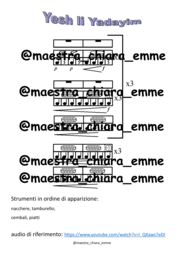 Raccolta di 4 brani da suonare con piccoli strumenti a percussione
