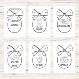 Le parole di Pasqua in inglese - Libretto da comporre