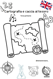 Cartografia-riduzioneinscala-Caccia al tesoro. Attività di FINE ANNO