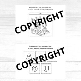 Lapbook sulle vocali