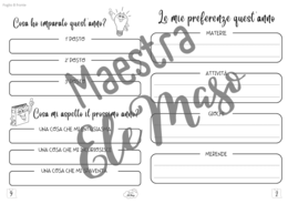 Il mio diario di fine anno
