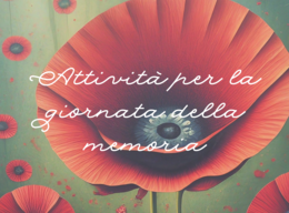 Attività per la giornata della memoria
