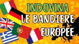INDOVINA LE BANDIERE EUROPEE - QUIZ BANDIERE - GEOGRAFIA