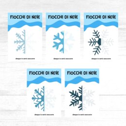 Lavoretto fiocchi di neve