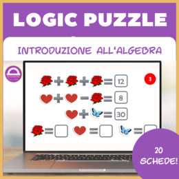 Rompicapo Matematico per San Valentino | Enigmi Digitali e Stampabili