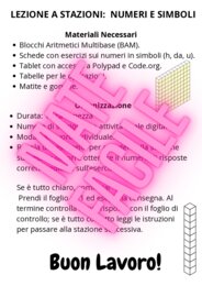 attività a stazione analisi numero