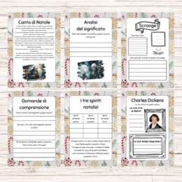 Canto di Natale schede didattiche