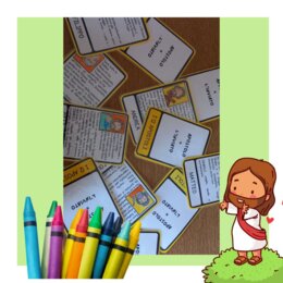 kit per realizzare Flashcards sugli APOSTOLI