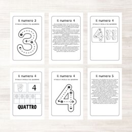 Storie per presentare i numeri da 1 a 10 - Accoglienza classe prima