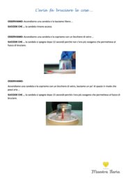 L'aria e le sue proprietà: esperimenti
