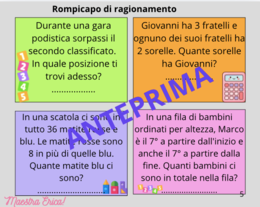 SOS Tempi Morti! 40 Carte-Sfida di Logica e Matematica (Classe 4ª e 5ª Primaria)