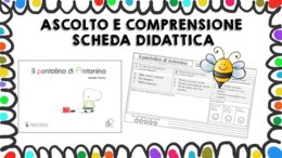 Il pentolino di Antonino - scheda didattica comprensione