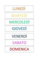 Calendario componibile