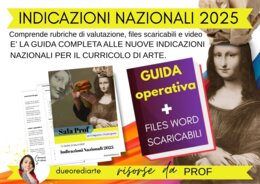 Guida all'Attuazione delle Nuove Indicazioni Nazionali 2025 per Arte e Immagine