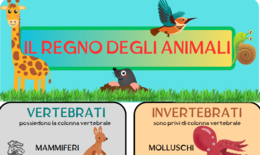 IL MONDO DEGLI ESSERI VIVENTI - INVERTEBRATI E VERTEBRATI