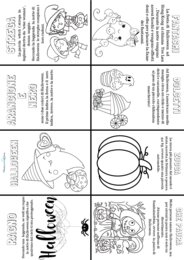 Mini-book Halloween