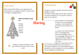 Natale nell'arte; un viaggio nell'arte contemporanea in 10 carte; classi II/V