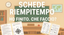 Schede riempitempo terza elementare
