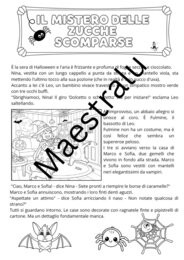 Attività di Halloween: il mistero delle zucche scomparse