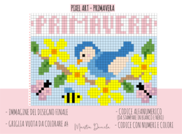 PIXEL ART PRIMAVERA – STAGIONI – 20/21 MARZO
