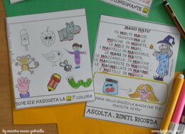Libricino flipbook della consonante M