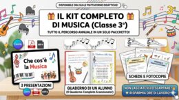 PROGRAMMA COMPLETO di musica - terza elementare