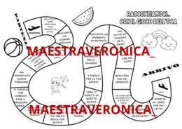 GIOCO DELL'OCA PRIMO GIORNO DI SCUOLA