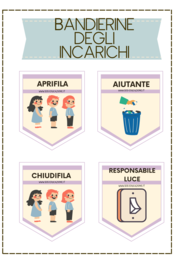 BANDIERINE DEGLI INCARICHI
