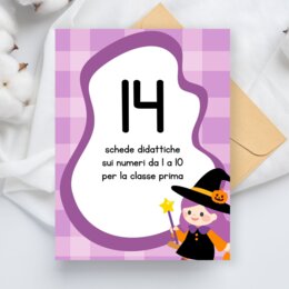 La strega Matelda e i numeri da 1 a 10