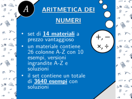 Aritmetica | Matematica | Pacchetto promozionale